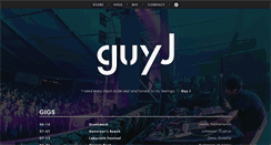 Desktop Screenshot of guy-j.com